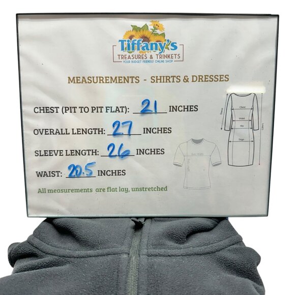 The North Face Fleece Pullover Mens M Blue Black Quarter-Zip Lightweight Soft LS - Picture 8 of 8